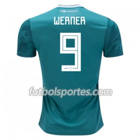 Camisetas Alemania Werner 9 Segunda Equipacion Mundial 2018
